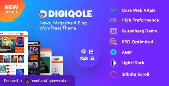 Digiqole Theme