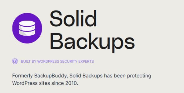 Solid Backups