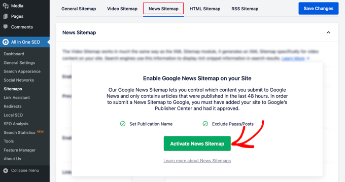 Huong dan Submit trang Web WordPress cua ban len Google News 2