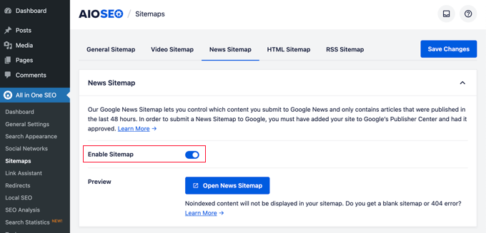 Huong dan Submit trang Web WordPress cua ban len Google News 3