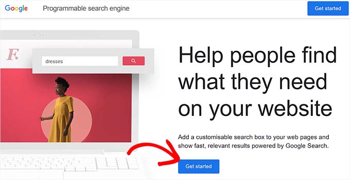 Them Tim kiem Google vao trang web WordPress 1