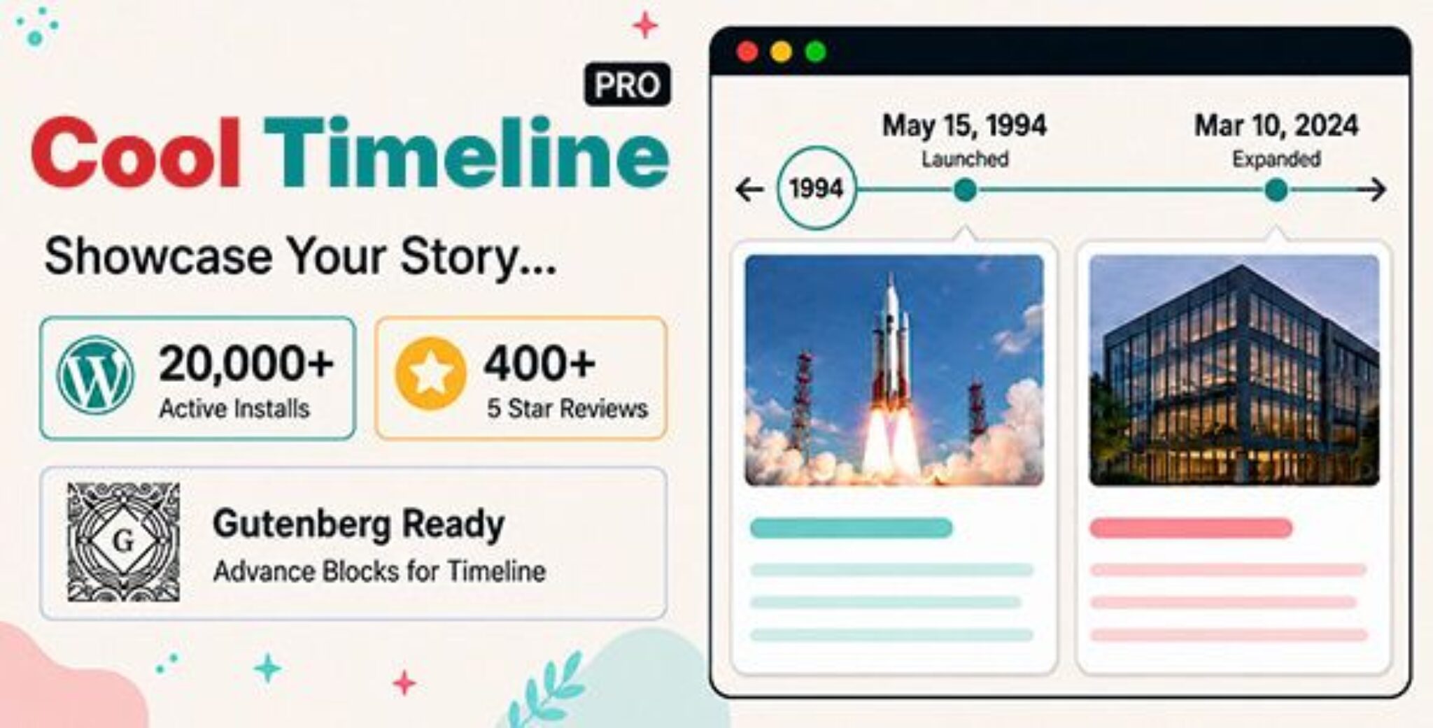 Cool Timeline Pro – Responsive Timeline Plugin for WordPress