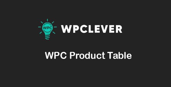 WPC Product Table