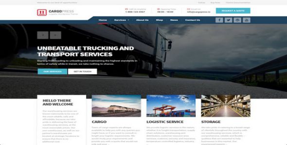 CargoPress theme