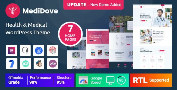 MediDove Theme