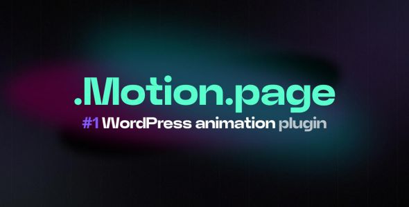 Motion.Page WordPress Animation Plugin