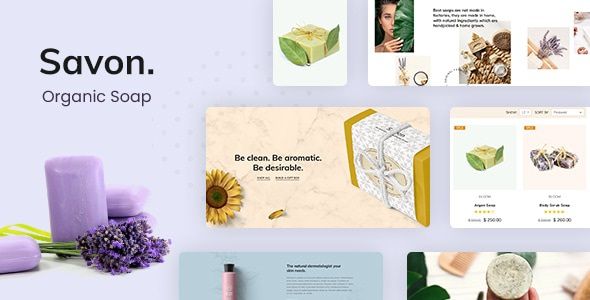 Savon – Handmade Shop WordPress Theme 1 Savon Handmade Shop WordPress Theme