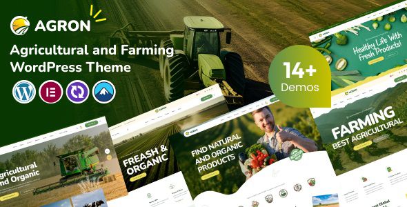 Agron Organic Farm & Agriculture WordPress Theme