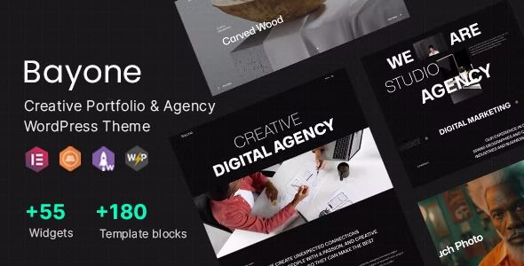 Bayone Creative Agency & Portfolio WordPress Theme