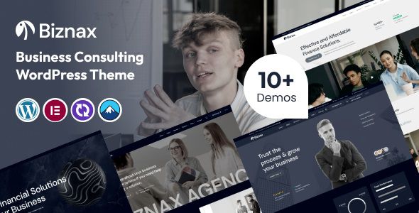 Biznax – Business Consulting WordPress Theme 1 Biznax Business Consulting WordPress Theme