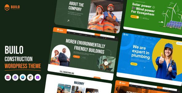 Builo Construction WordPress Theme