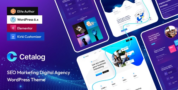 Cetalog Marketing & SEO Agency WordPress Theme