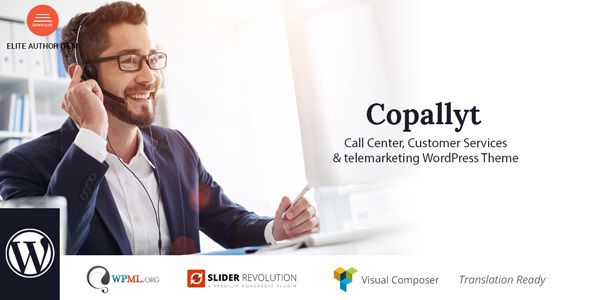 Copallyt Call Center & Telemarketing WordPress Theme