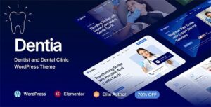 Dentia Dentist & Dental Clinic WordPress Theme