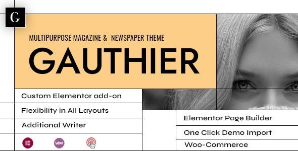 Gauthier Multipurpose Newspaper Theme