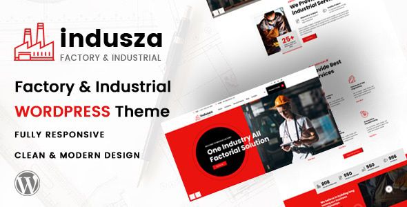 Indusza Industrial & Factory WordPress Theme