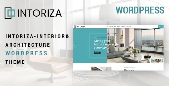 Intoriza Interior Architecture WordPress Theme