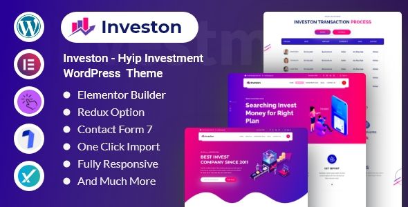 Investon – Investment Hyip & Business Consulting WordPress Theme 1 Investon Investment Hyip & Business Consulting WordPress Theme