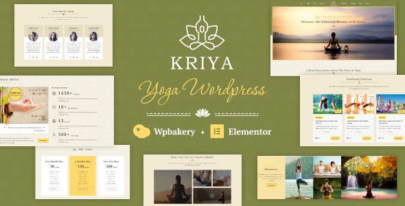 Kriya Yoga WordPress Theme