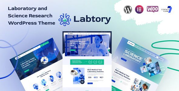 Labtory Laboratory and Science Research WordPress Theme
