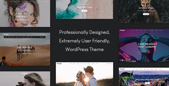 Missio – Photography WordPress Theme 1 Missio Photography WordPress Theme