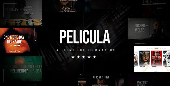 Pelicula Video Production and Movie WordPress Theme