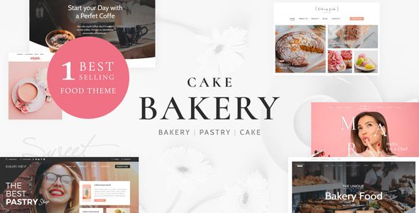 Cake Bakery - Pastry WordPress Theme