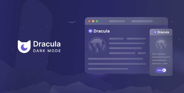 Dracula Dark Mode PRO Plugin for WordPress
