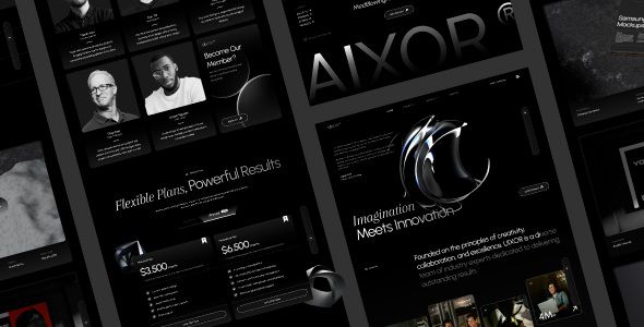 Aixor – Agency WordPress Theme