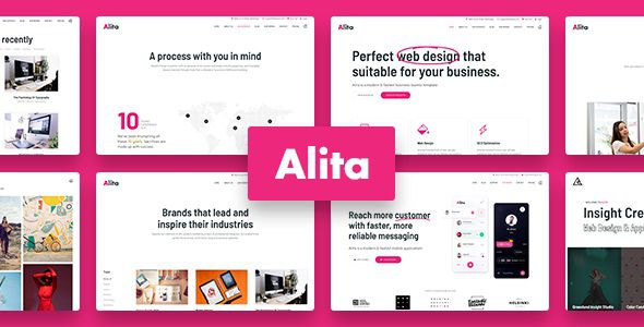 Alita Web Studio WordPress Theme