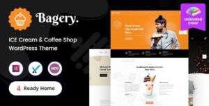 Bagery – Ice Cream Shop WordPress Theme