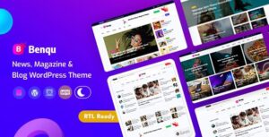 Benqu – NewsPaper & Magazine WordPress Theme
