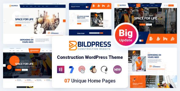 BildPress – Construction WordPress Theme