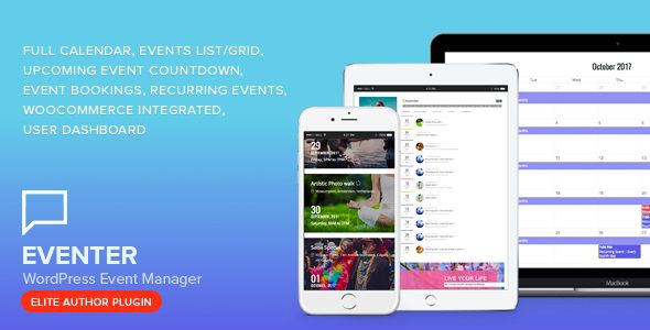 Eventer – WordPress Event & Booking Manager Plugin