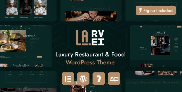La.Revi Luxury Restaurant WordPress Theme