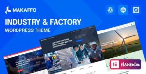Makaffo – Industry & Factory WordPress Theme
