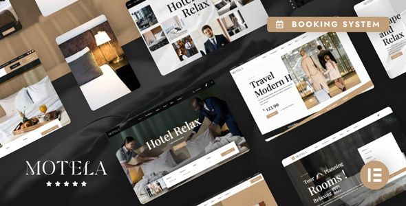 Motela Hotel WordPress Theme
