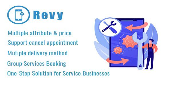 Revy – Booking System for Repair Service Industries