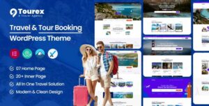 Tourex – Tour & Travel Booking WordPress Theme