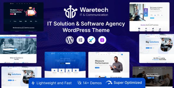 Waretech IT Solutions & Technology WordPress Theme
