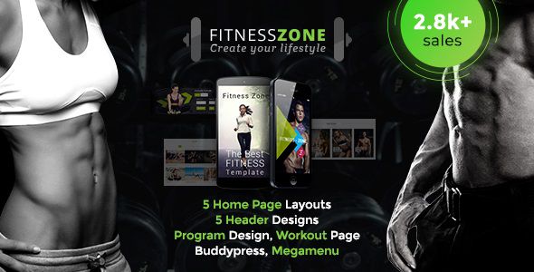 Fitness Zone – Gym & Fitness WordPress Theme