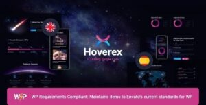 Hoverex – Cryptocurrency, NFT & ICO WordPress Theme