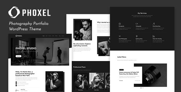 Phoxel – Photography Portfolio WordPress The