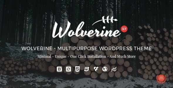 Wolverine – Responsive Multi-Purpose WordPress Theme
