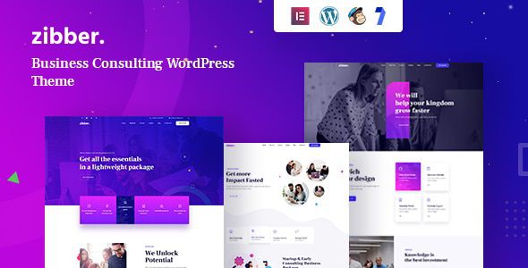 Zibber - Consulting Business WordPress Theme