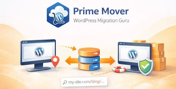 Prime Mover Pro – WordPress Migration Plugin