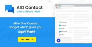 AIO Contact - All in One Contact Widget