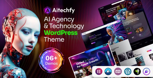 Aitechfy – AI Agency & Technology WordPress Theme 1 Aitechfy – AI Agency & Technology WordPress Theme