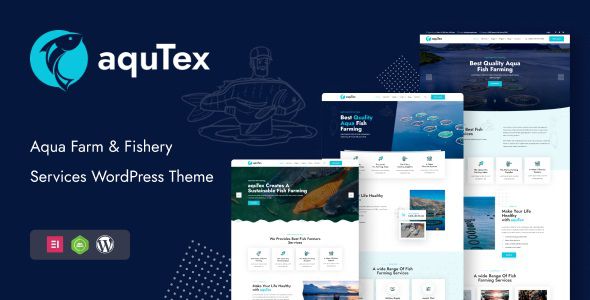 Aqutex – Aqua Farm & Fishery Services WordPress Theme