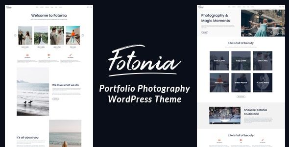 Fotonia – Portfolio Photography WordPress Theme